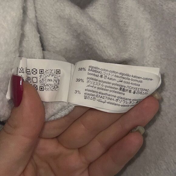 ✨ZARA MINIMALIST COTTON BLEND SWEATSHIRT✨ - Picture 10 of 10